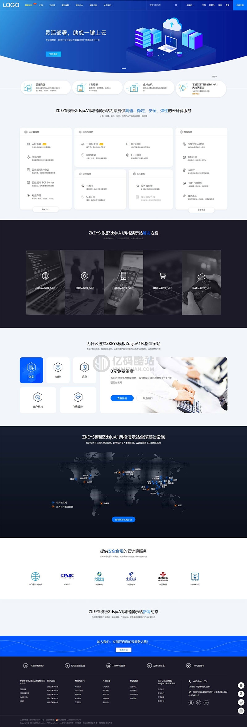 Zkeys主机管理系统 附带ZdsjuA1风格模板插图 iUbemu