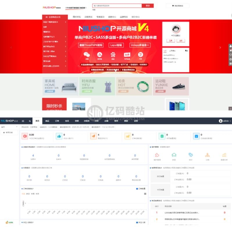 Niushop分销版商城源码B2C开源商城源码旗舰破解版插图 2uqUby