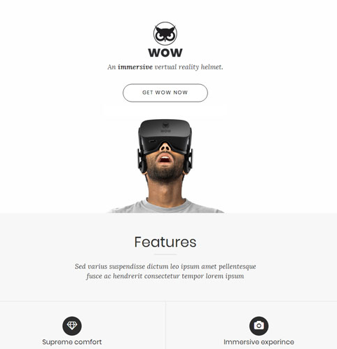 VR虚拟现实产品制作网站模板_亿码酷站网站源码下载插图