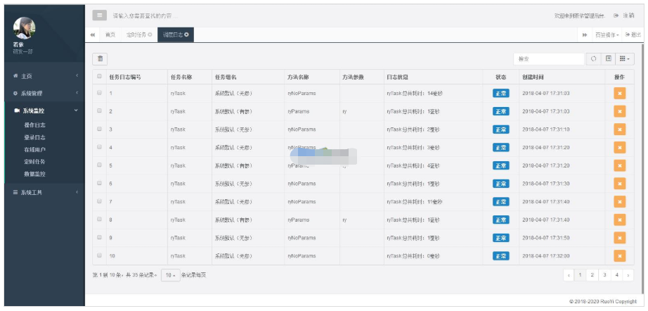 v1.1.6若依管理系统_html网站模板插图 v1.1.6若依管理系统_html网站模板插图