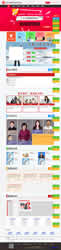 红色职业培训机构网站模板_帝国cms模板插图