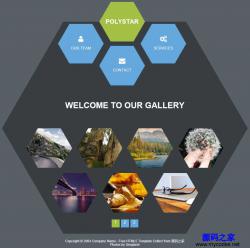 个性相册团队展示HTML5模板_php网站模板插图