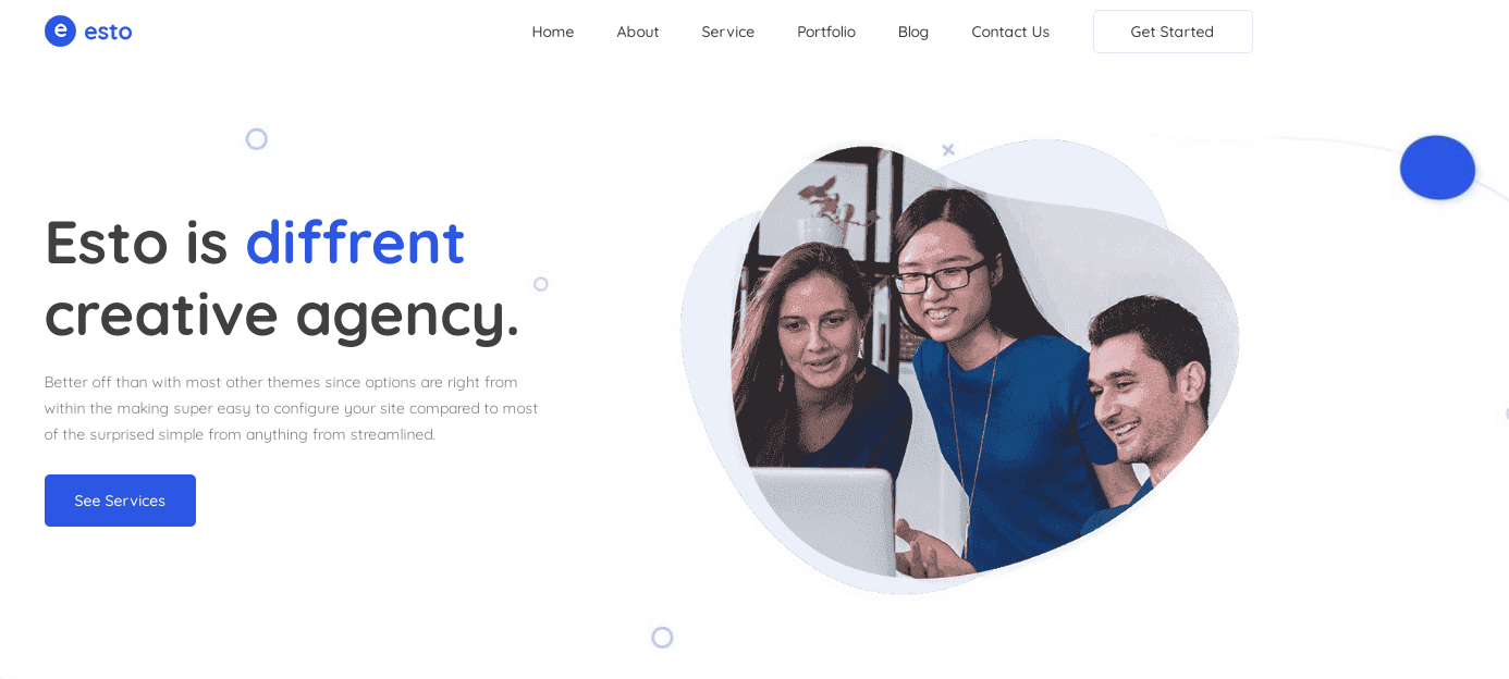 Bootstrap创意企业公司模板_企业官网模板插图