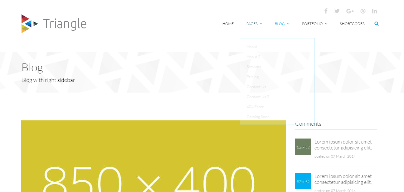简洁大气的jQuery bootstrap响应式网站模板_html网站模板插图