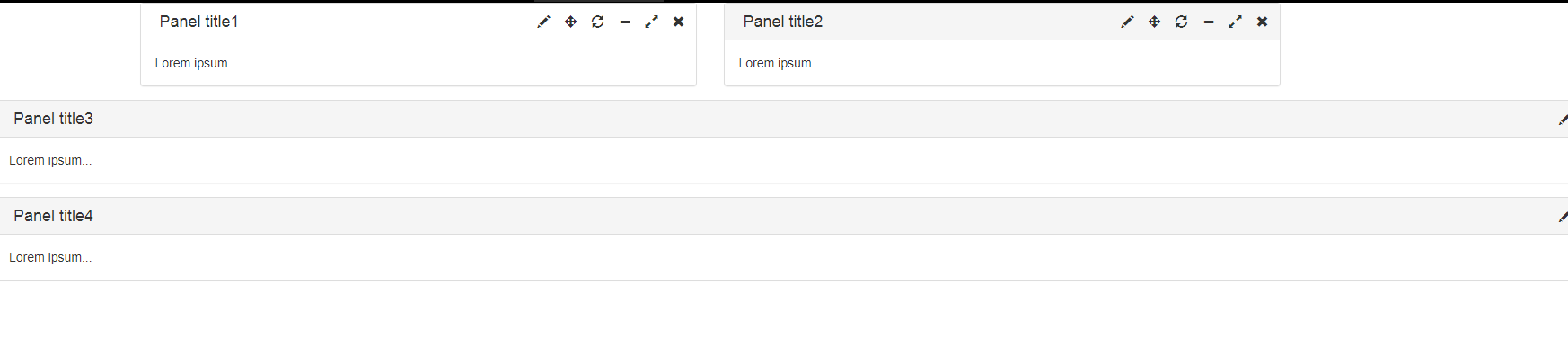 Bootstrap Panel面板功能增强插件_亿码酷站网站源码下载插图