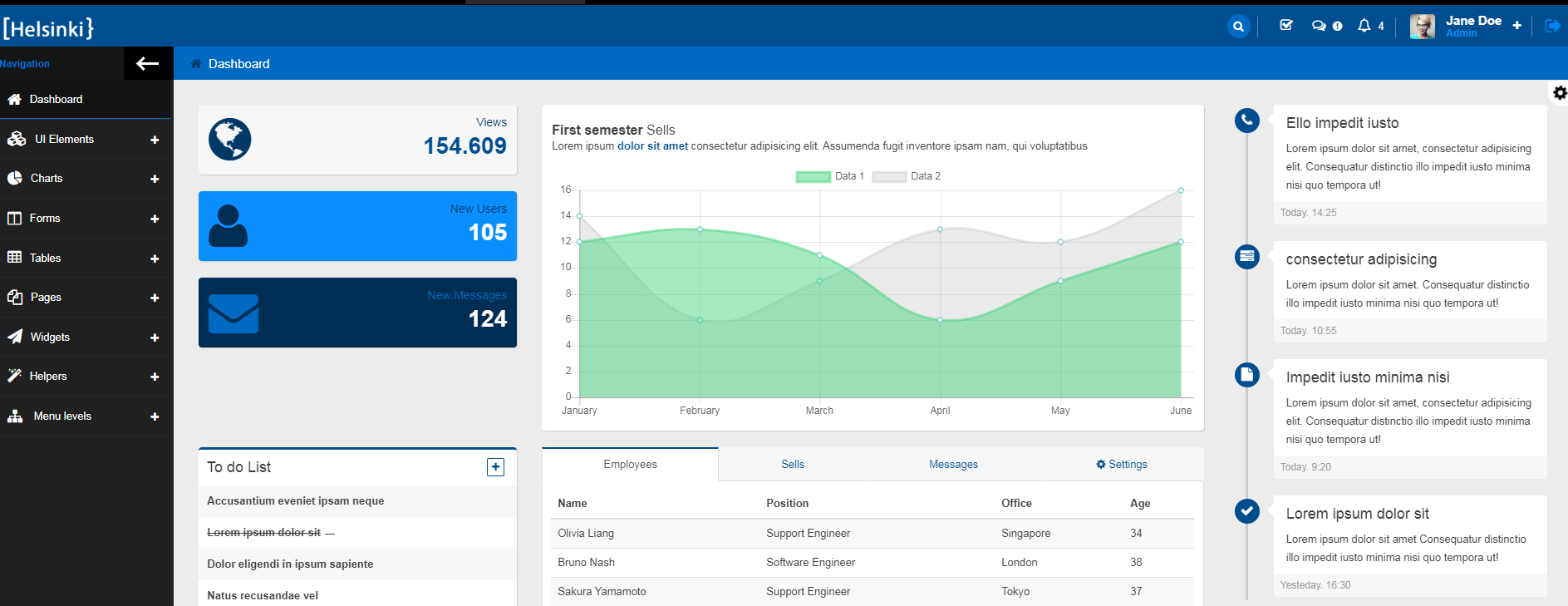 Helsinki高端Bootstrap HTML5模板_企业官网模板插图