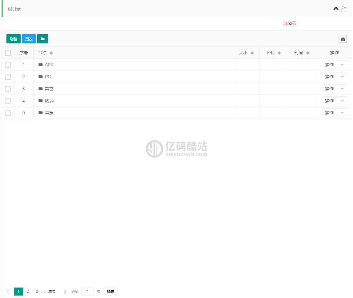 涟漪云PHP源码下载 蓝奏云挂载直连下载程序插图