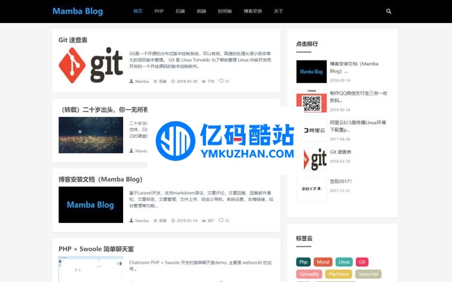Mamba个人博客网站 v2.0插图 F3iMBb