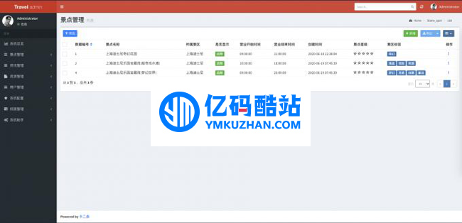 掌上旅游小程序管理端 v1.0插图 ZJz6z2