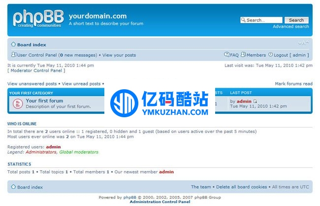 PHPBB v3.3.1 英文版插图 Bjq6ny