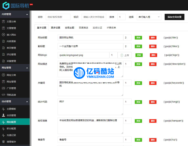 国际网址导航系统 v3.6插图1 ZnEJzy
