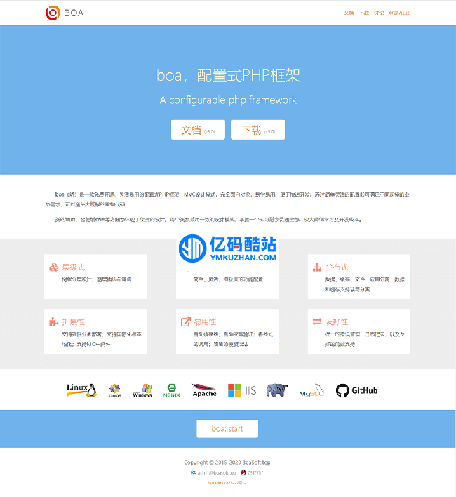 boa框架 v5.0插图 Yjmu2u