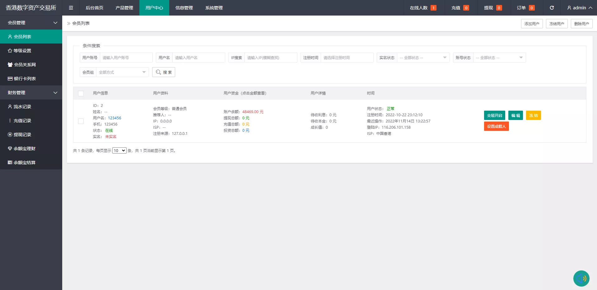 二开版微交易系统源码下载/贵金属交易平台/微盘交易系统源代码插图6 二开版微交易系统源码下载/贵金属交易平台/微盘交易系统源代码插图6