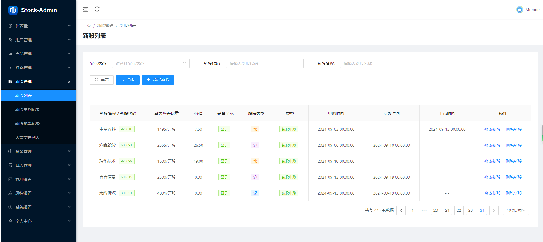 2024股票系统源码/附带教程/编译后源码插图2 2024股票系统源码/附带教程/编译后源码插图2