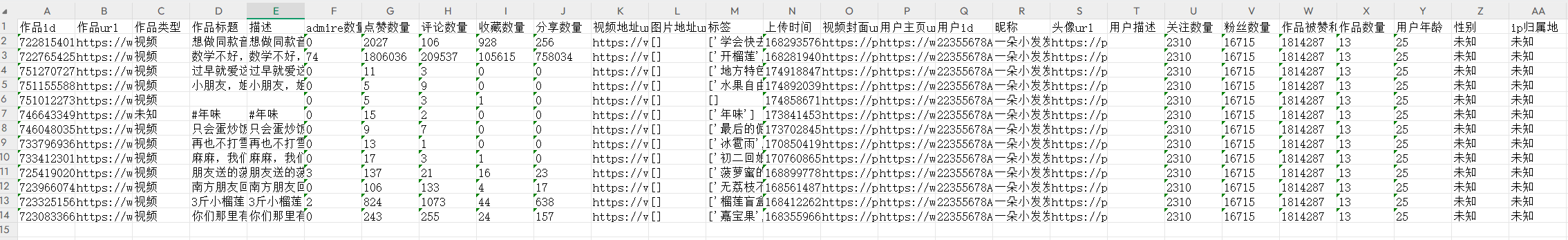Python 抖音直播间数据监听与信息采集工具源码插图4 Python 抖音直播间数据监听与信息采集工具源码插图4
