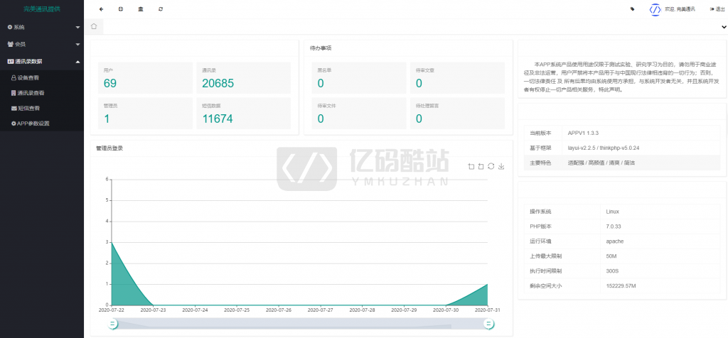 【独家首发】最新更新老赖克星通讯录短信定位获取系统/读取通讯录APP软件带搜索/安卓IOS双端原生两个版本打包下载