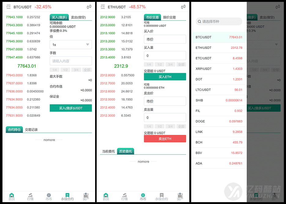 修复版多语言交易所源码下载 | 币币交易/永续合约/Defi借贷 | PHP+uniapp纯源码 | 附搭建教程文档插图5